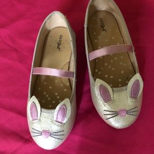 Cat & Jack Bunny shoes.  Size 12.